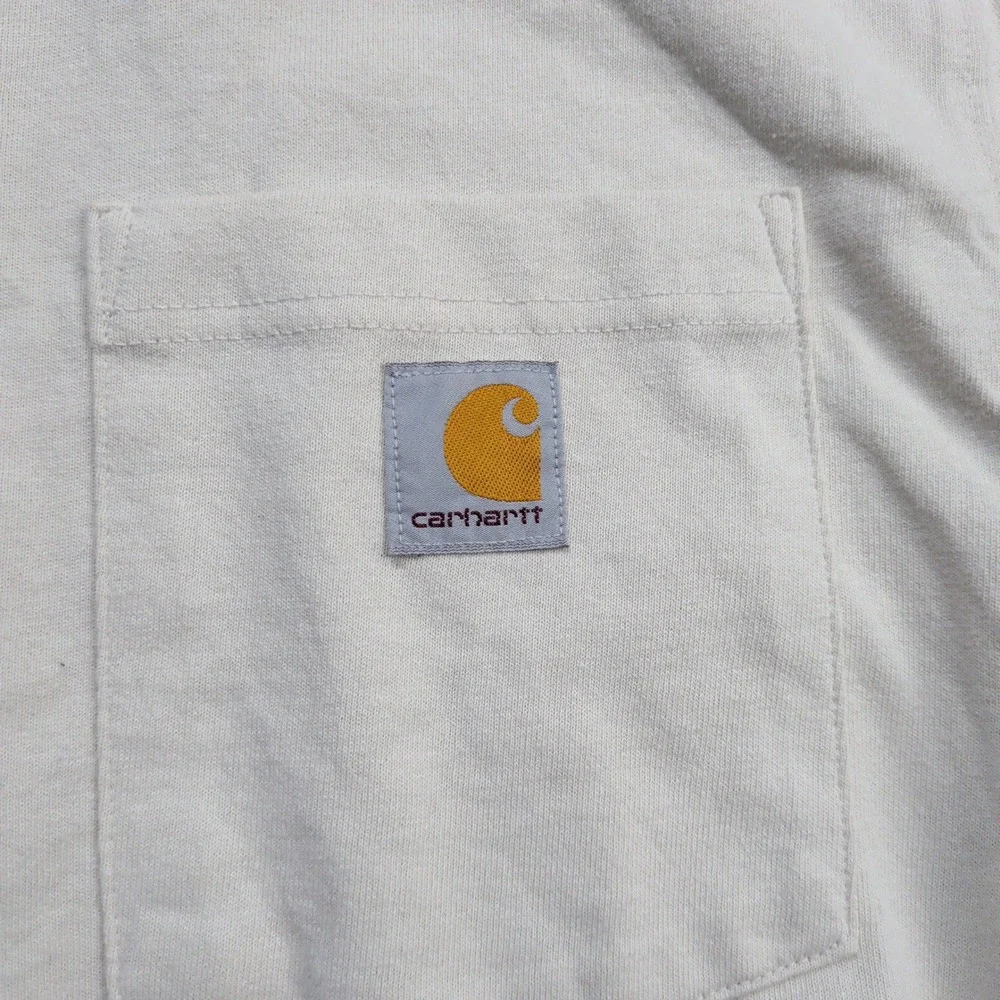 NEW Carhartt Relaxed Fit Heavyweight Long Sleeve T-Shirt Mens M Mountain Graphic - Picture 3 of 16